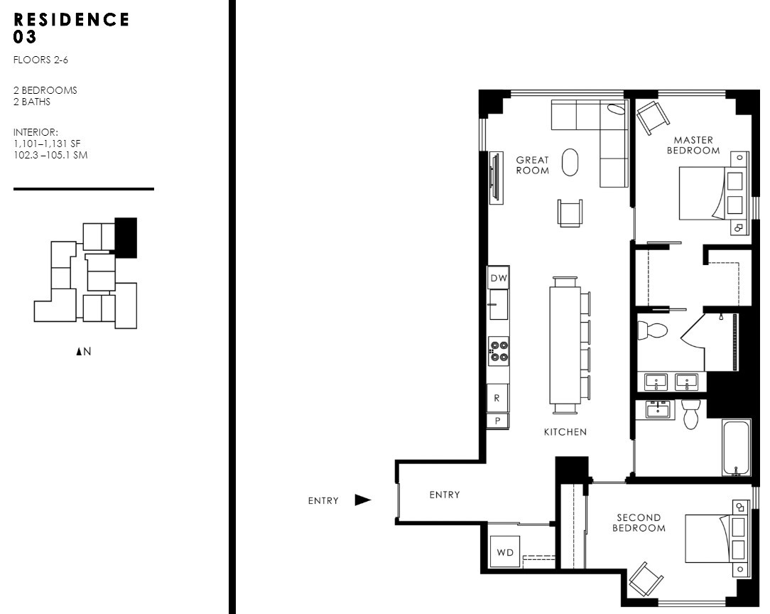 简约不是简陋/这栋小户型公寓楼/用简单材料设计出轻奢感-32