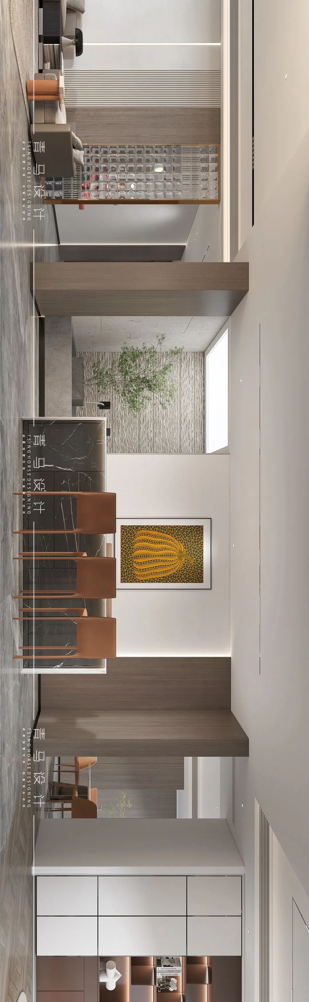 外滩一号丨青马别墅空间设计-41