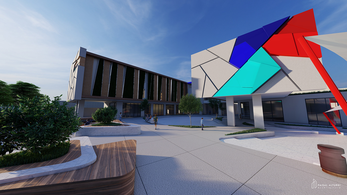 FALAK Middle School 项目丨沙特阿拉伯丨FAISAL ALTURKI-17