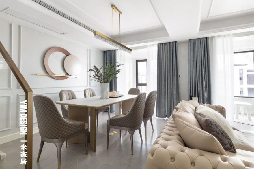 现代轻奢复式住宅丨许杨泉,金玲-18