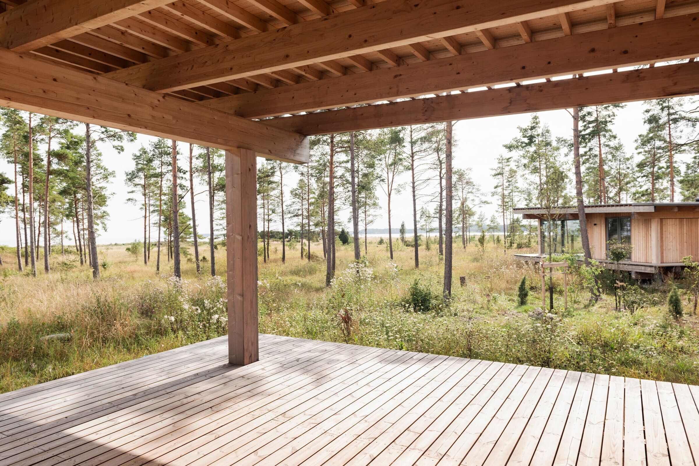 瑞典 Gotland 岛上的木质度假屋-15