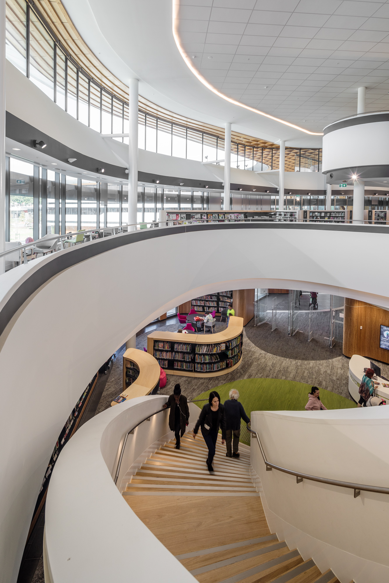 Bunjil Place · 融合多样功能的社区文化中心丨fjmtstudio-19