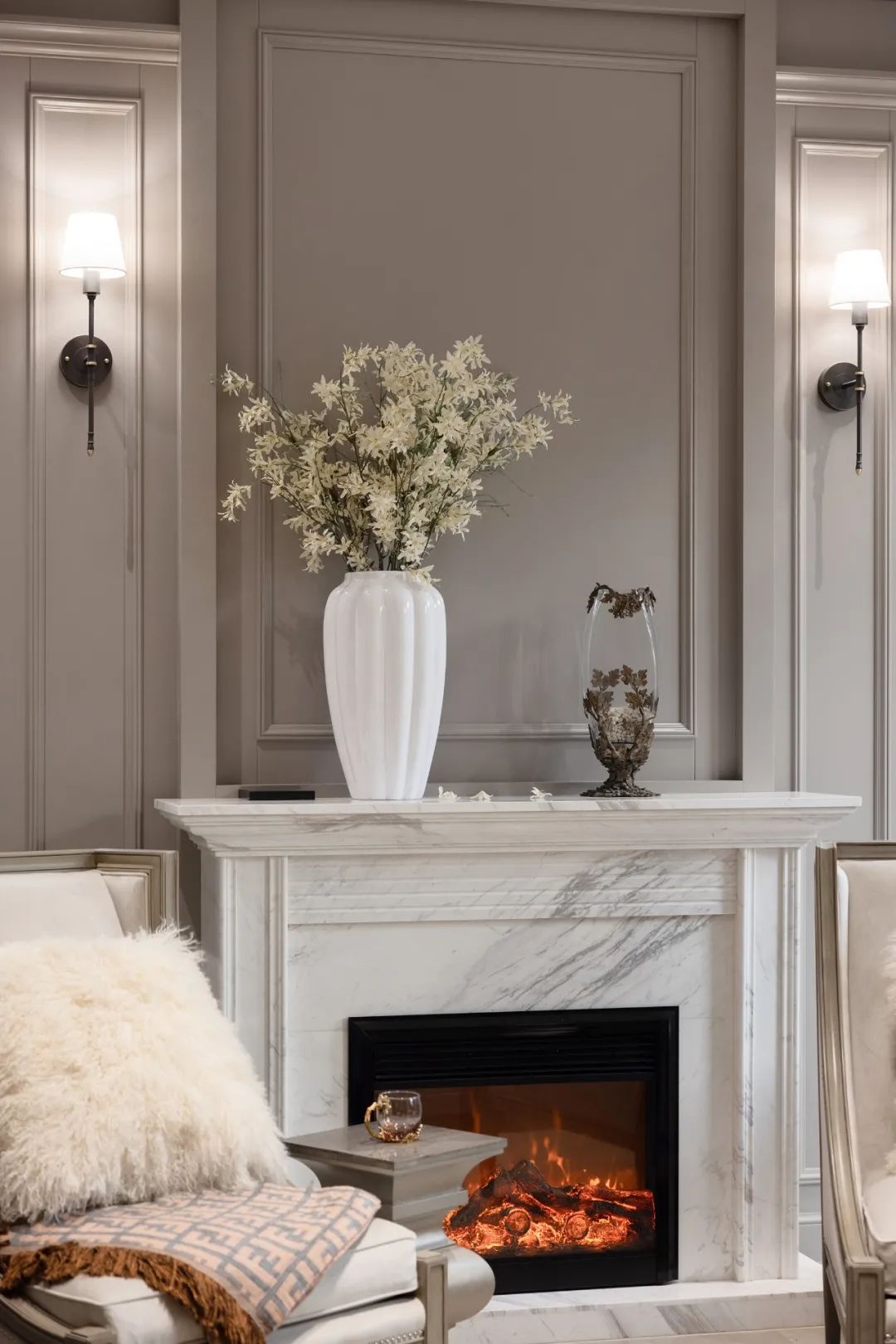 溪栖庄园奢美独栋别墅设计丨形者美学 SXZ.design-14