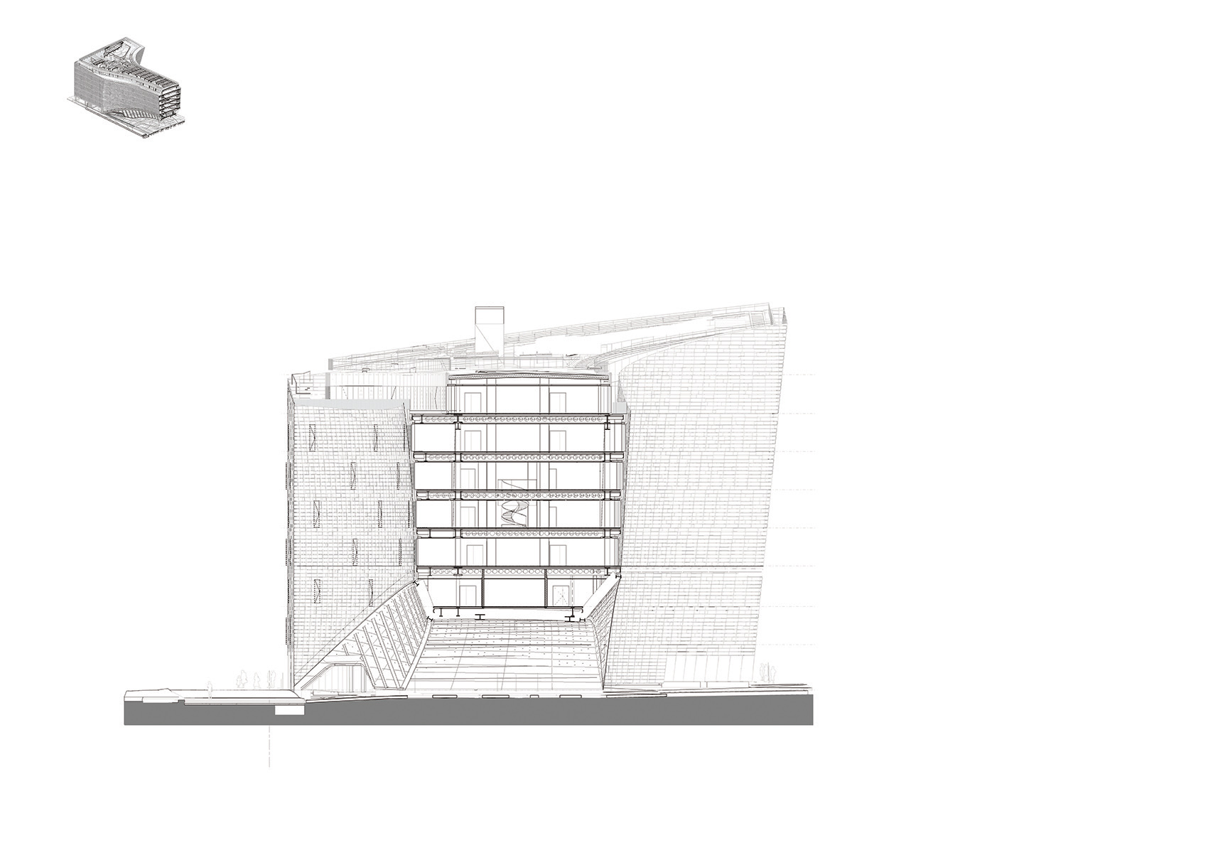 世界报总部大楼，巴黎 / Snøhetta-120