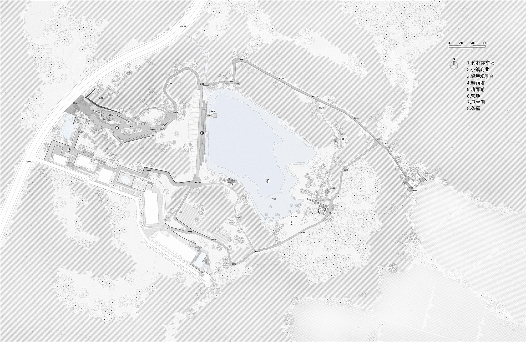 荒野中的明灯 · 宜兴窑湖镇青鱼湖公园丨Change Studio-59