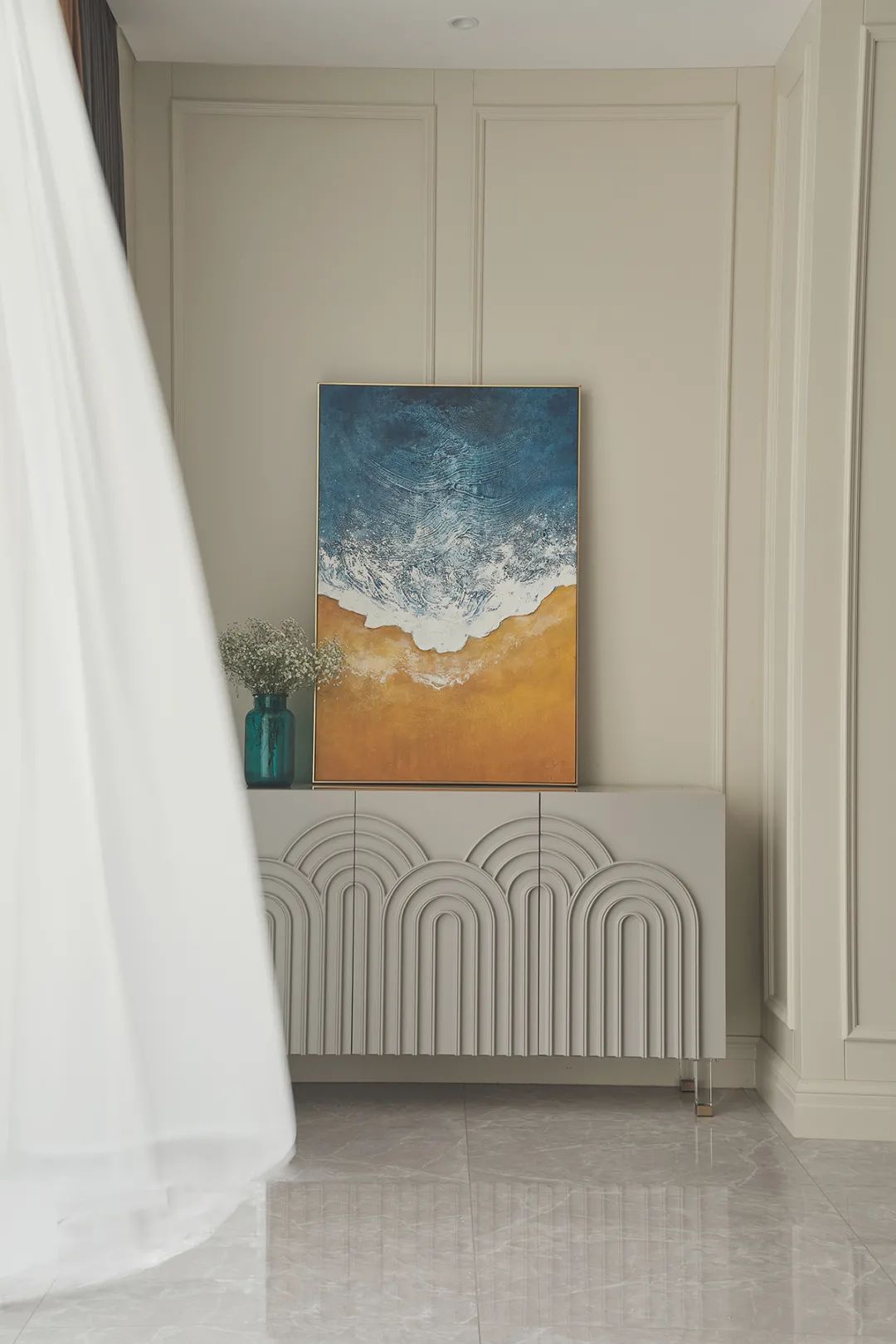 《花朝月夕》别墅设计丨中国南京丨纯一空间设计-8