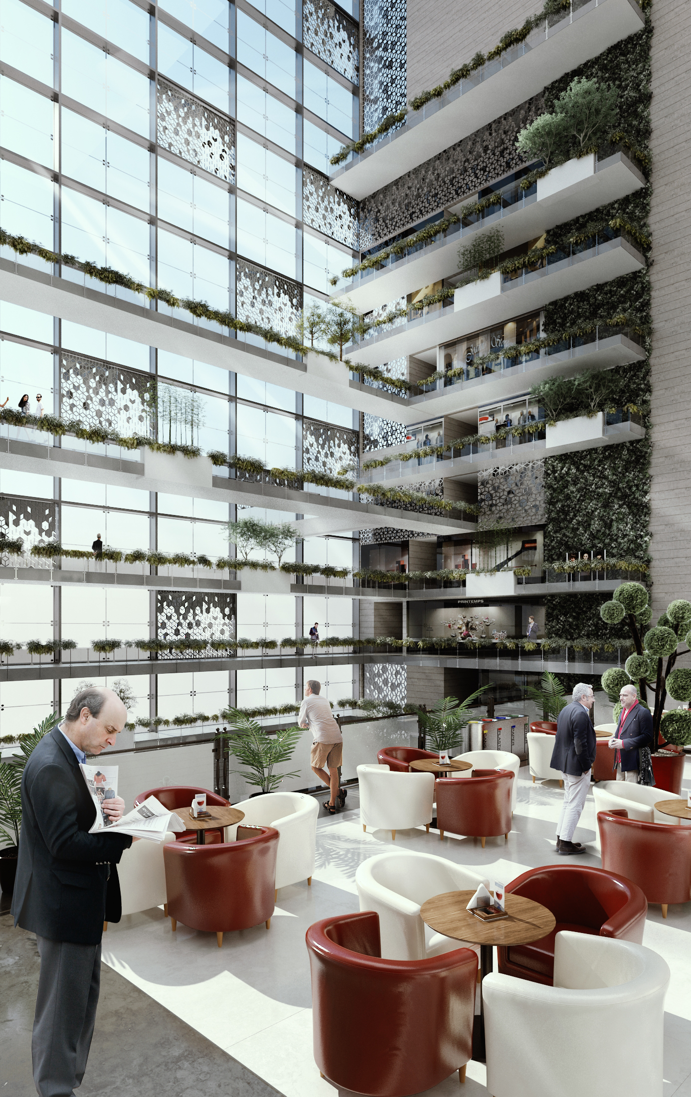 旧城新生的绿色综合体设计-20