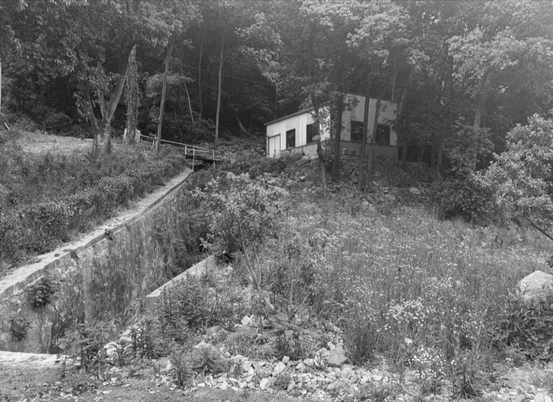 我们在山林里的寺院边，盖了一个喝茶的亭子-18