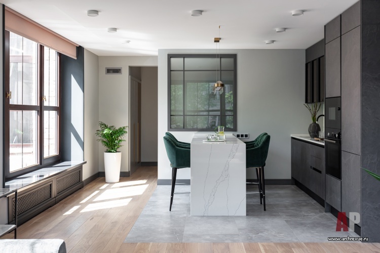 ЖК Loft Factory两居室公寓室内设计丨Бутакова Надежда-16