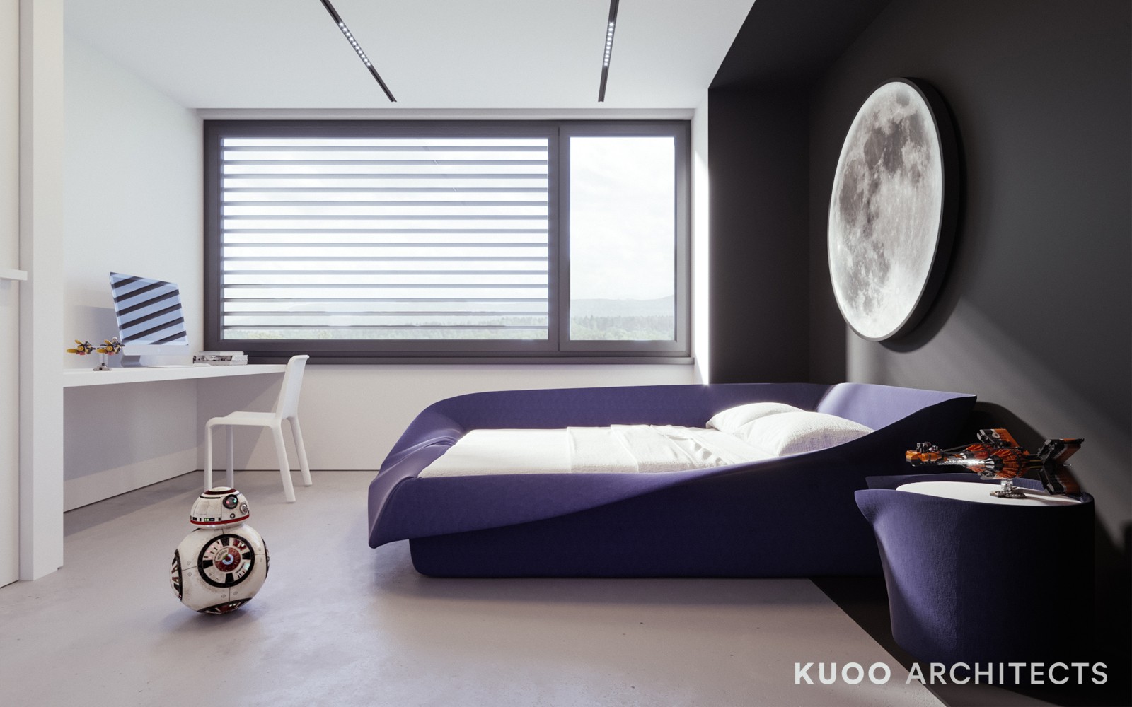 “纯粹的极简” 比利时 220m² 亲子宅 | KUOO ARCHITECTS-23