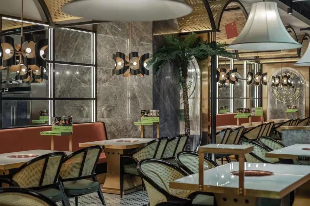 时尚养生餐饮空间设计案例-6