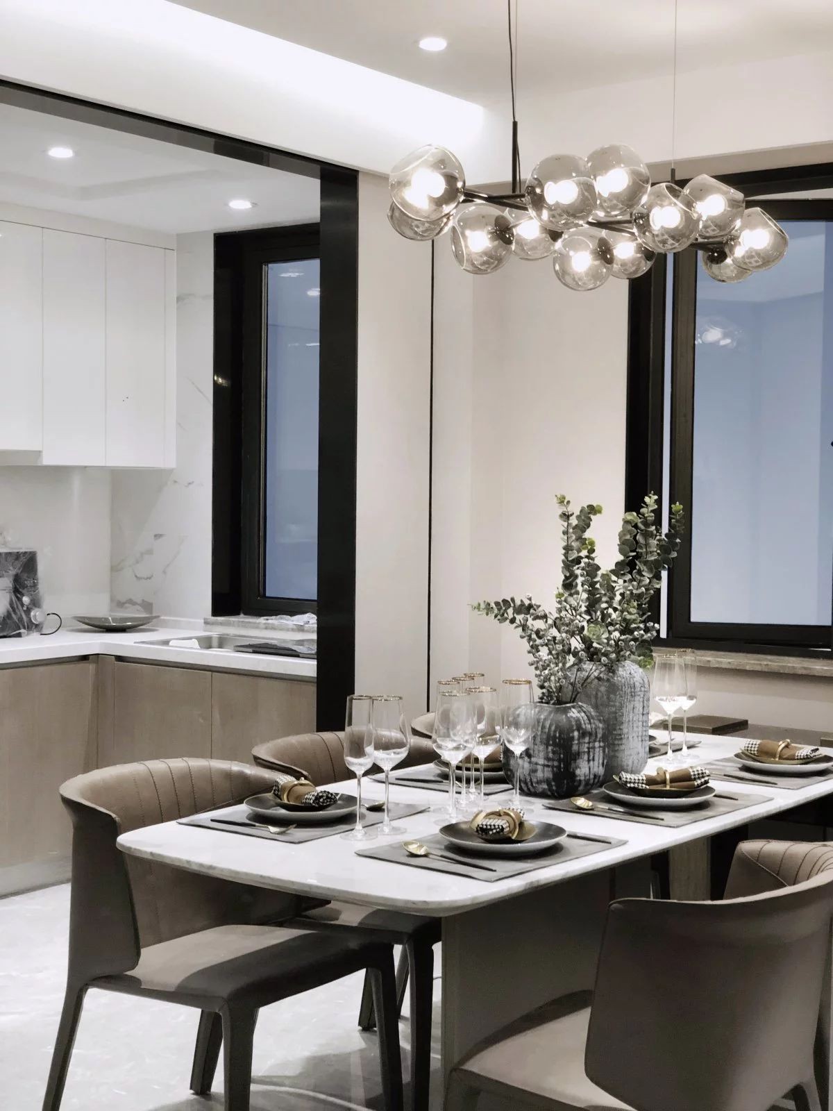 轻奢现代样板间 | 细节中的低调奢华-12