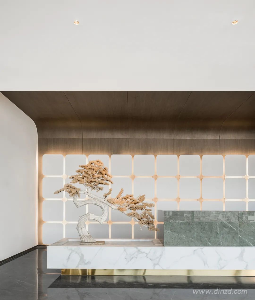 深圳现代办公空间 | 方圆之间,昼夜间流动的时间与空间-1