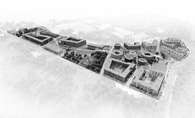 前沙皇村车厢修理厂“索菲亚”地块开发竞赛概念方案丨俄罗斯丨PANACOM-45