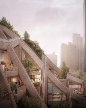 东京巨型绿廊 | Heatherwick 打造网红街区