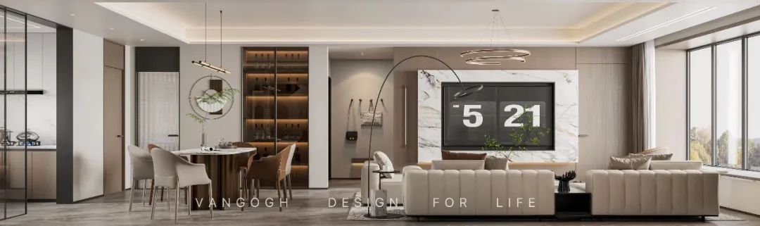 寤毓丨中国天津丨凡高空间设计-15