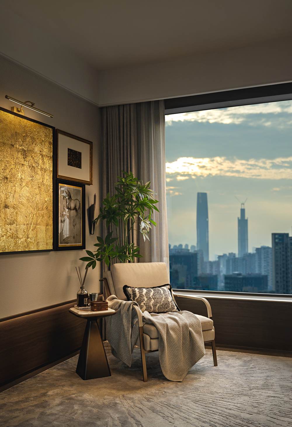 武汉中海·东湖玖章150㎡,172㎡样板间丨中国武汉丨近境制作-74