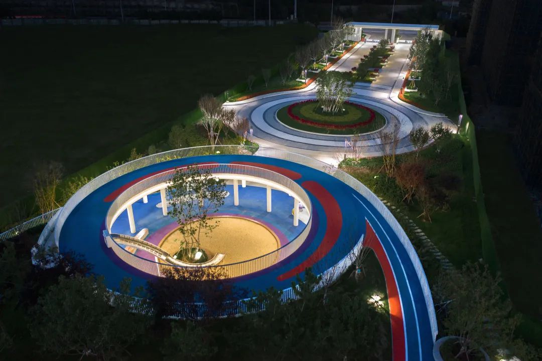 大连花溪镇 | 现代风格园林景观设计,打造全龄户外运动 Hub-21