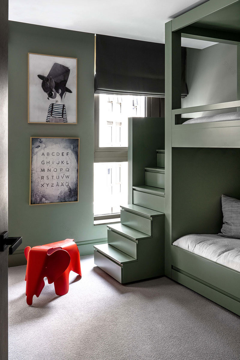 伦敦时尚设计师优雅现代公寓-13