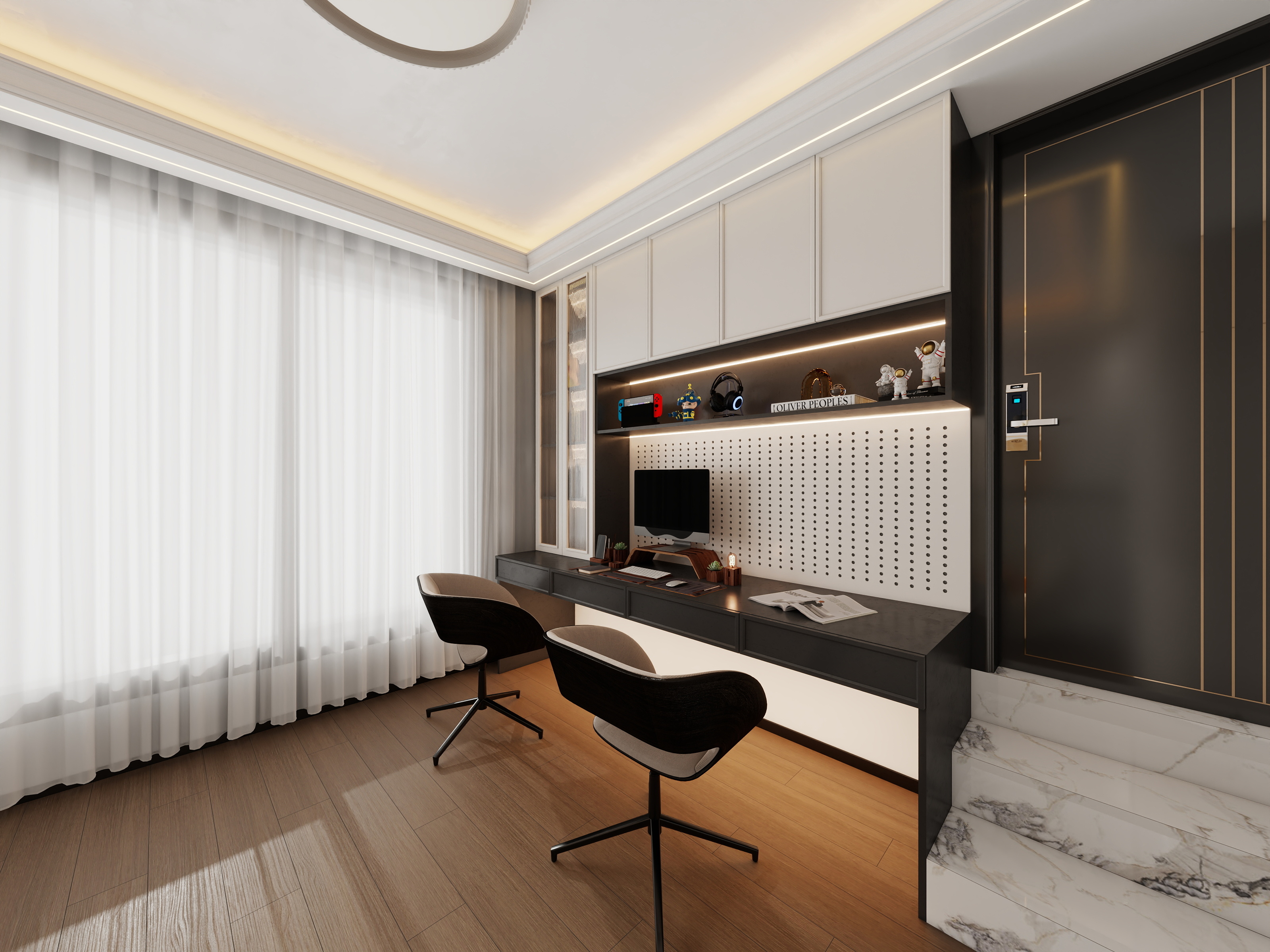 四川成都澳洲湾（225平方简约法式四居室）-32