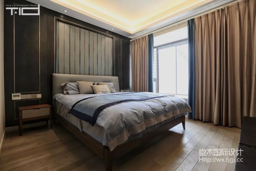 无锡现代简约家居,色彩跳跃打造舒适空间-58