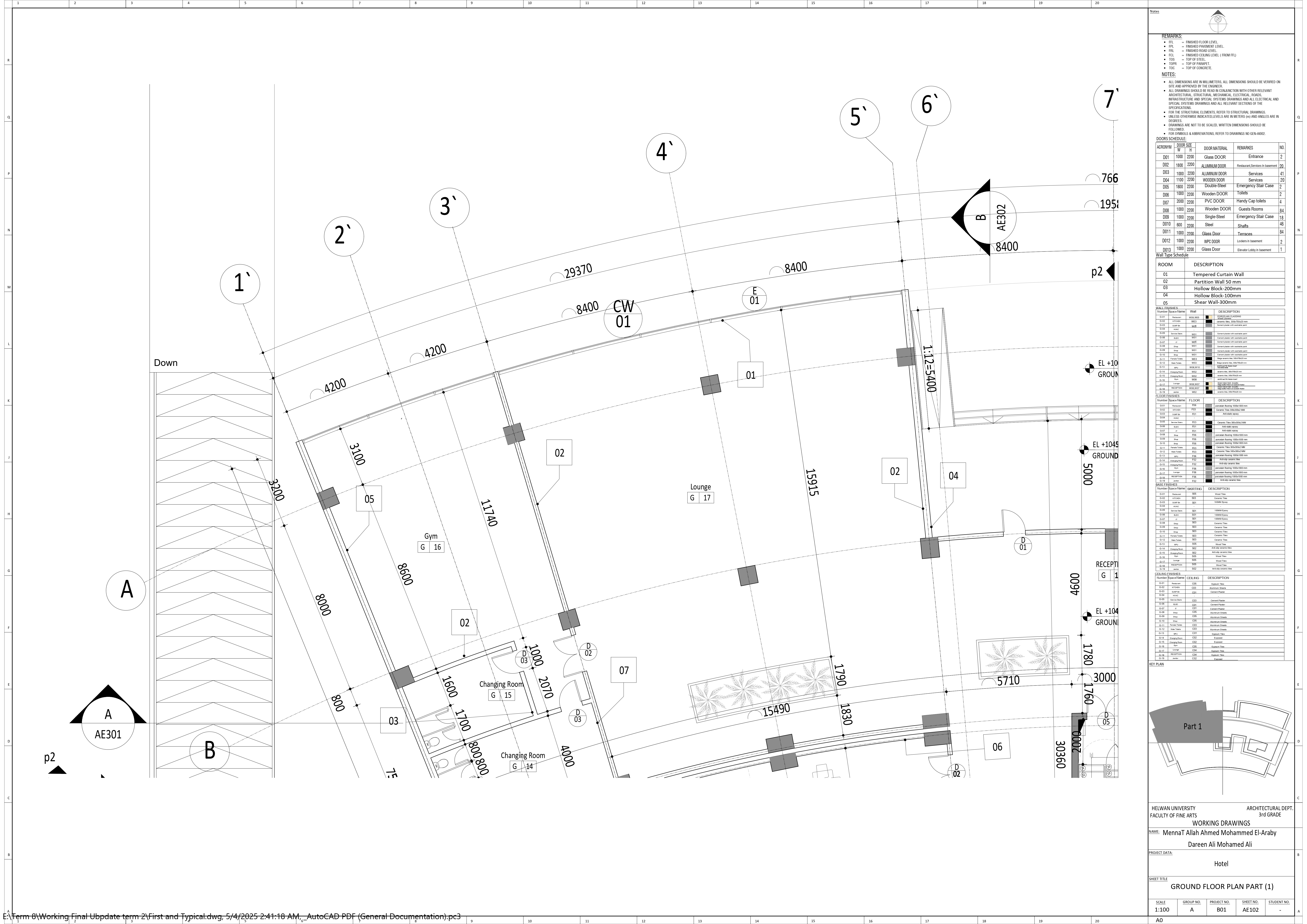 Working Drawing (Three Star Hotel)-20