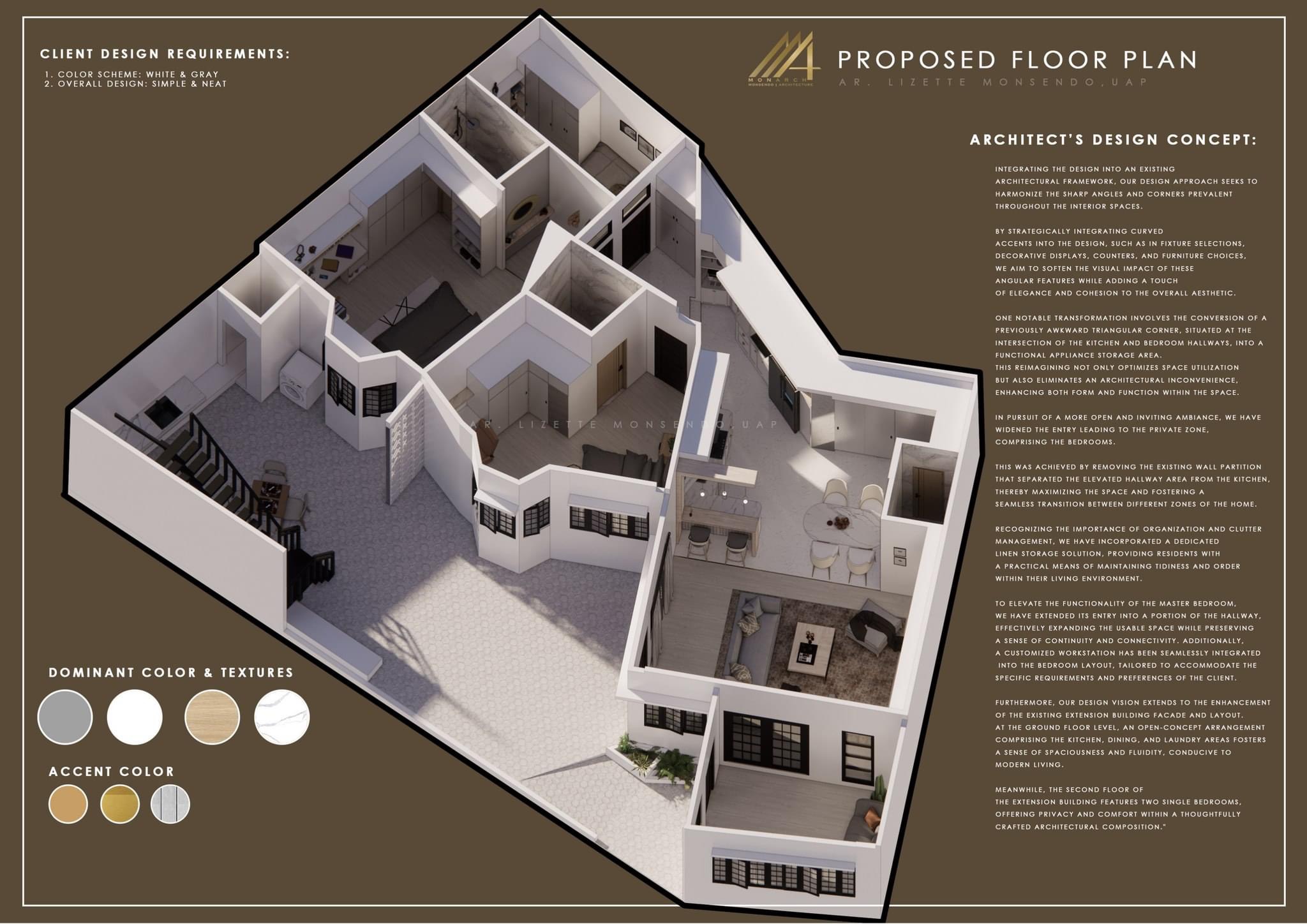 DPLS 住宅·建筑室内设计丨菲律宾达沃丨MONARCH ARCHITECTURAL DESIGNS-9