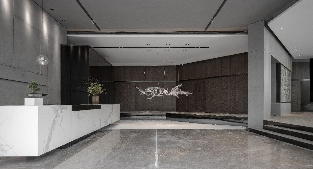 成都合能铂悦府售楼部 | 自然与现代的和谐交融-1