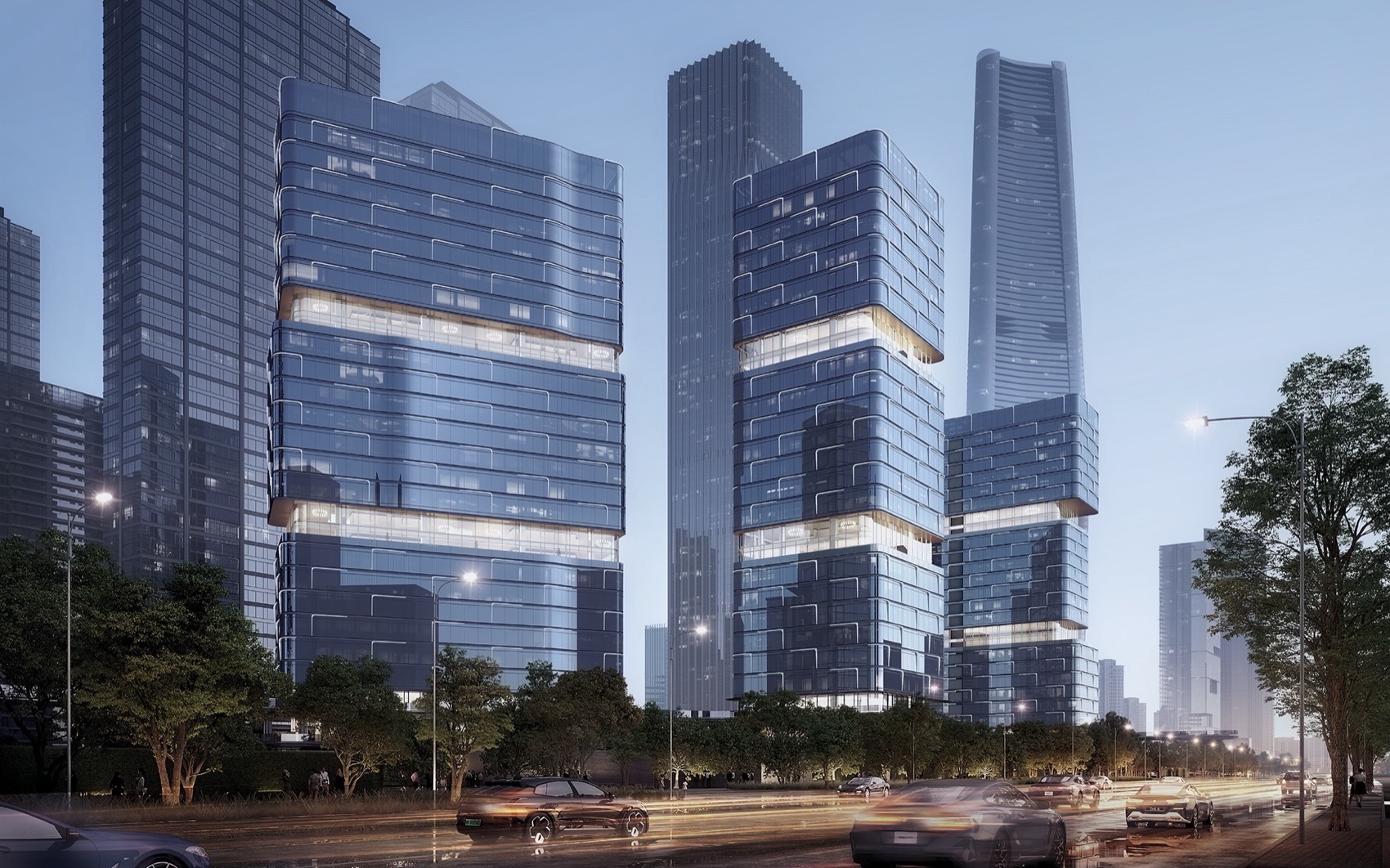 武汉长江天际丨中国武汉丨line+建筑事务所-176