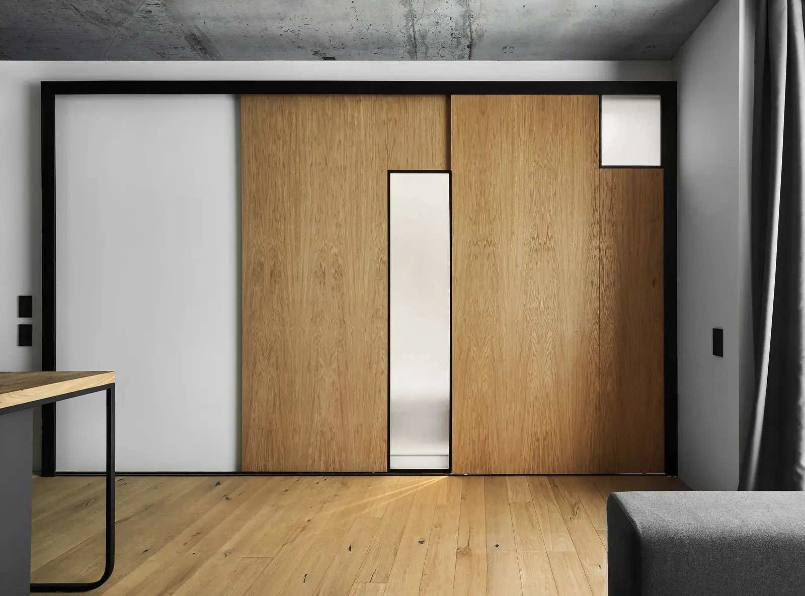 莫斯科 47m2 可调节公寓,日式设计魅力-4