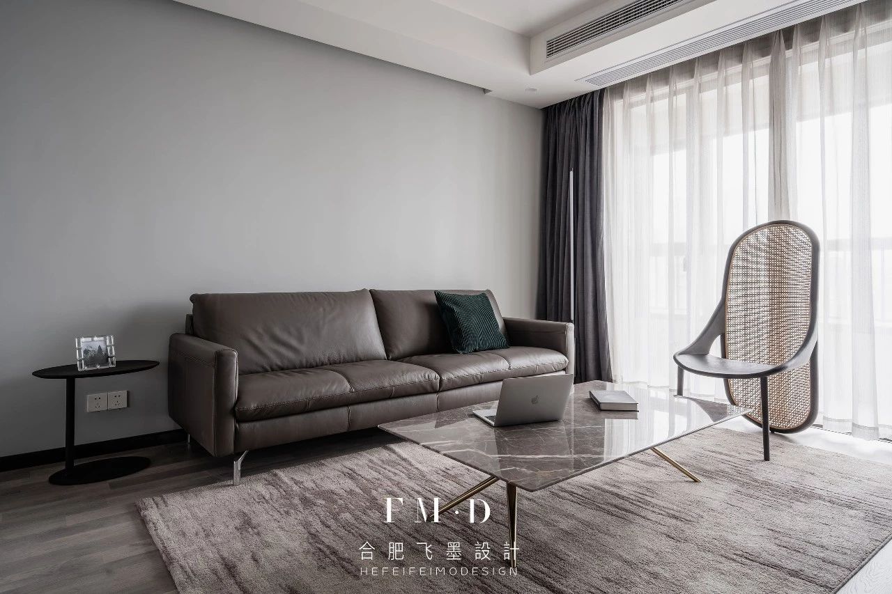 130㎡简约商务风家居,无主灯、中西厨、超级收纳...-28