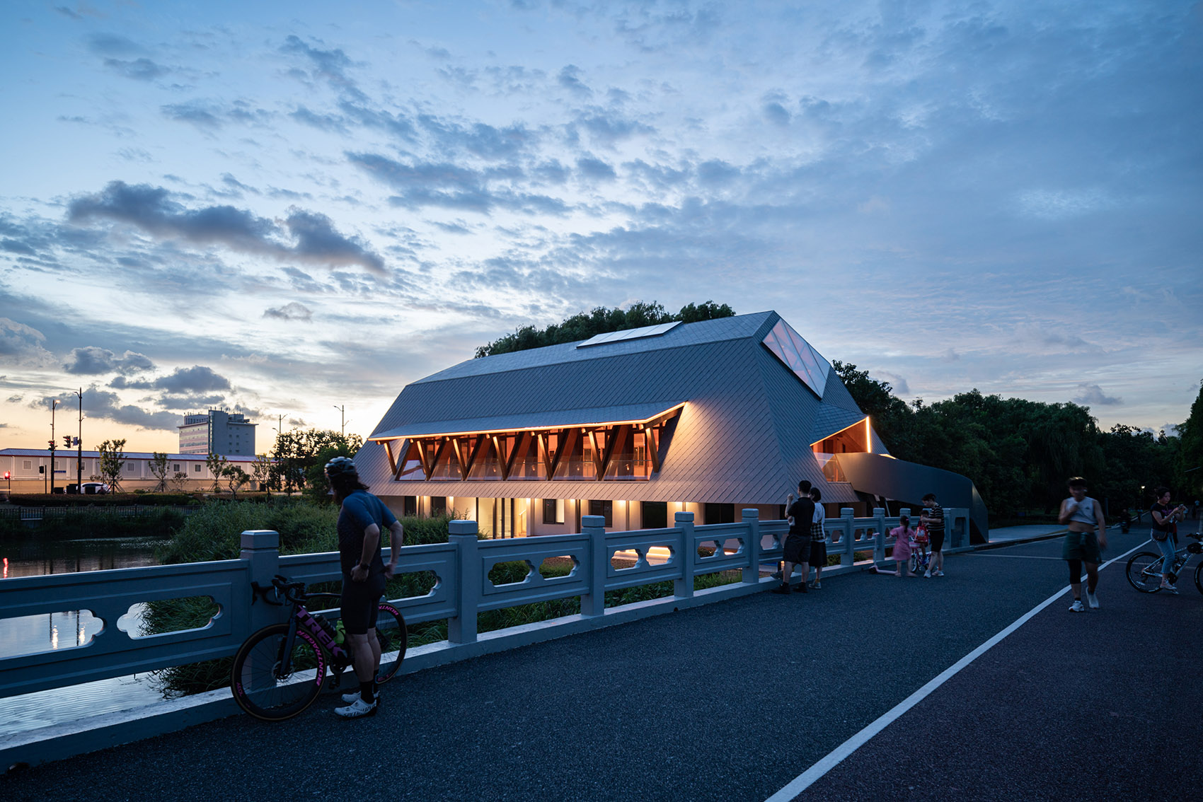 长宁外环生态公园带市民服务驿站丨中国长宁丨致正建筑工作室,冶是建筑-187