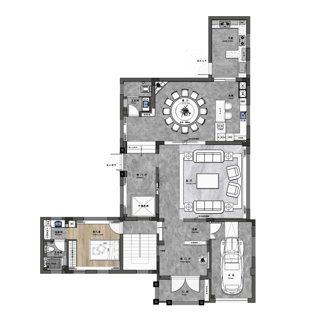 建始京桥璞玉岛别墅朱府丨中国恩施丨湖北侔天建设ACC国际设计中心-19