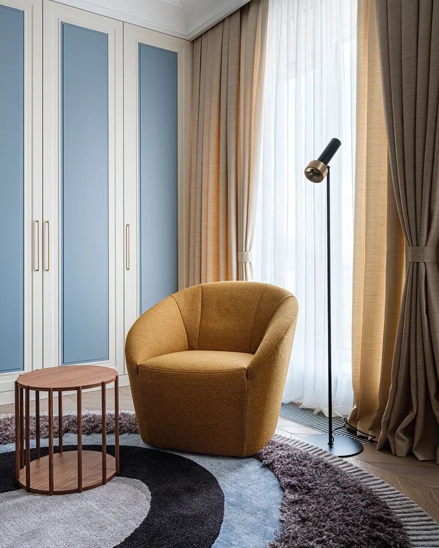 133㎡四口之家室内设计丨Yulia Sokolova-41