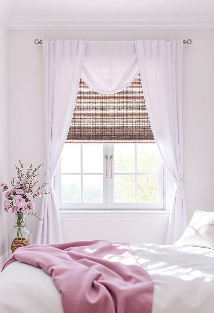 设计梦幻紫丁香与白色少女青少年房间-62