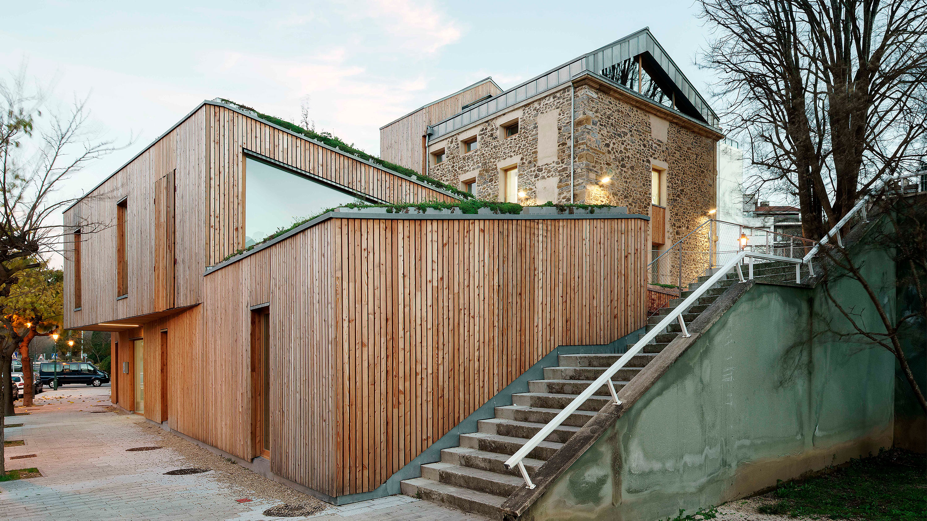 西班牙 Usúrbil 音乐学校改扩建丨Jorge Allende-0