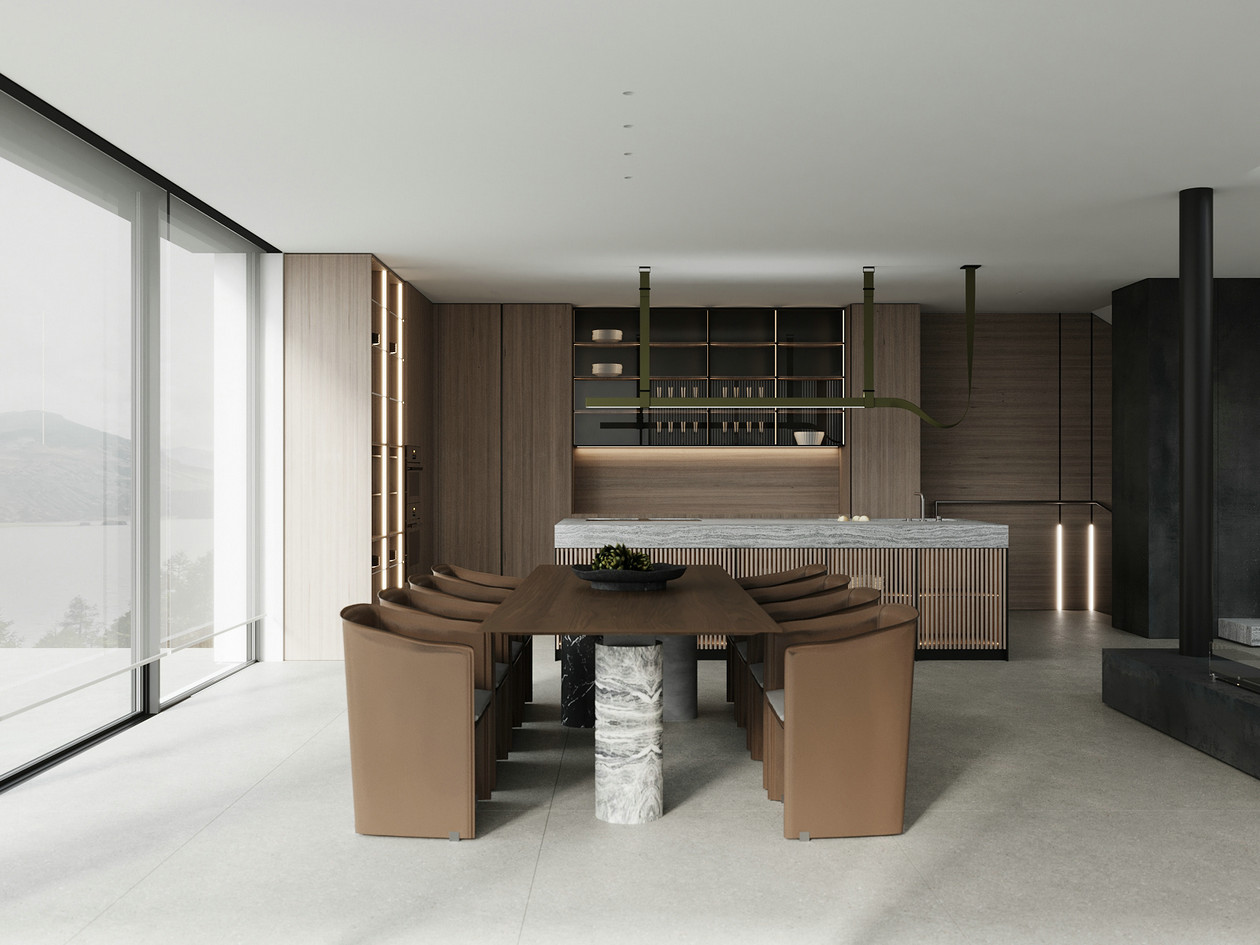 简约风大平米住宅设计 超精致！-6