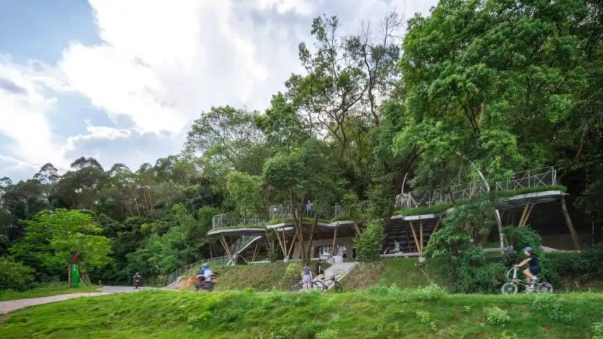 风语筑|东坡乐事凤谷驿:五指作棚,在山水间顺势而为-28