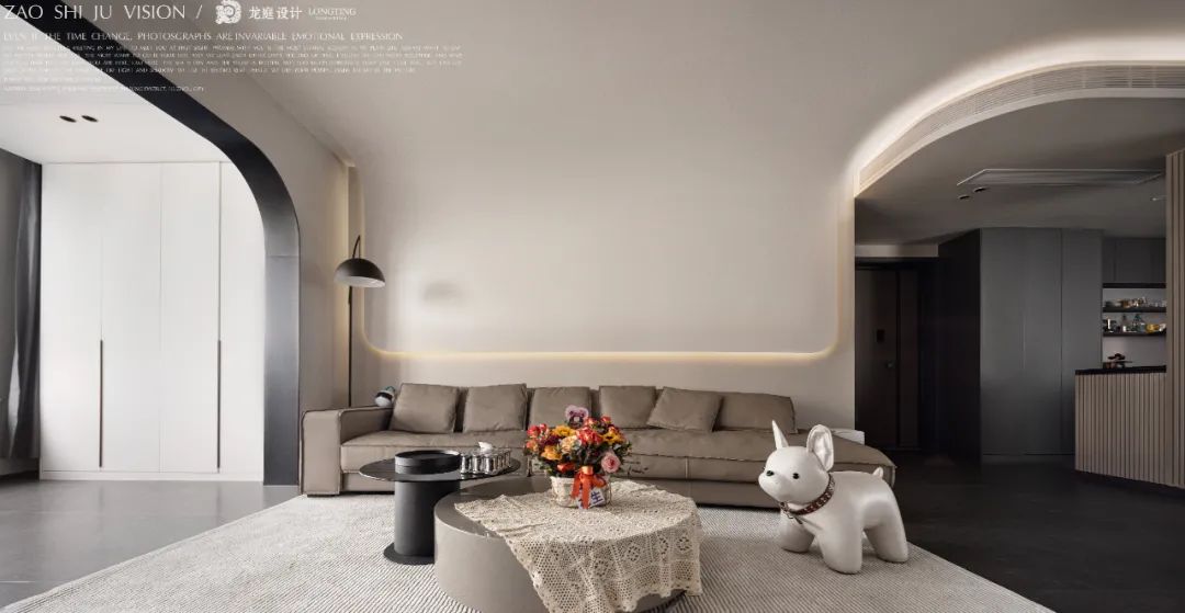 绿城御园现代简约风住宅设计-90