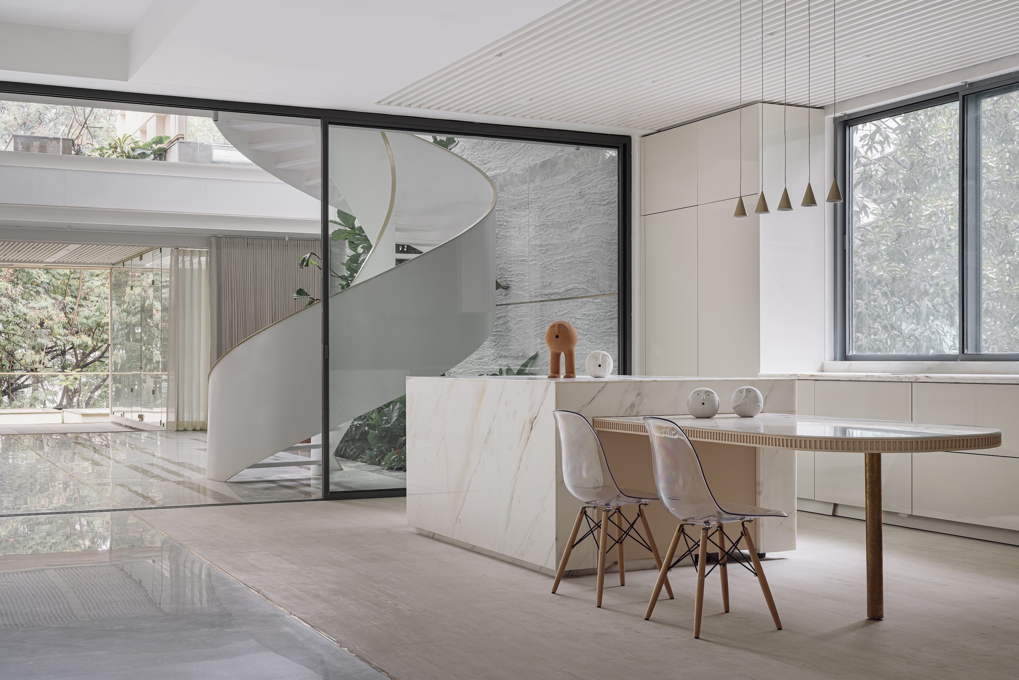 银禧台住宅丨印度丨Spacefiction Studio-48