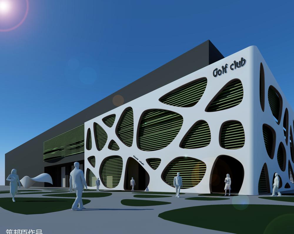 
悠唐汇 高尔夫主题会所——筑邦臣 -4