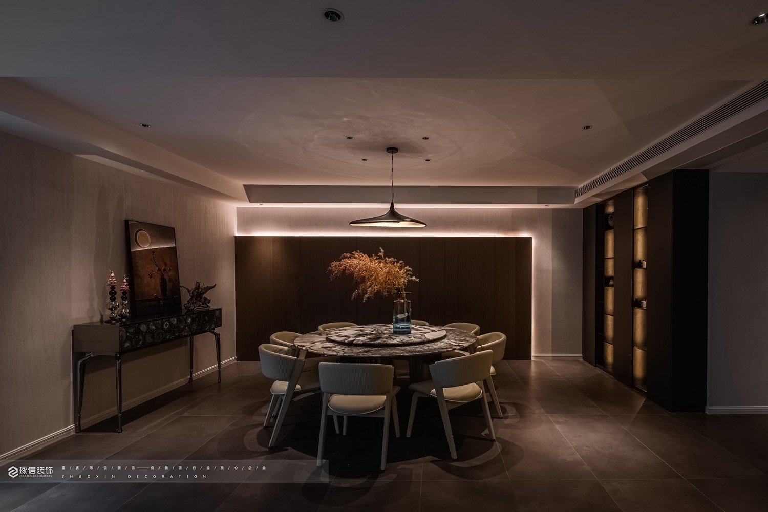 450 平现代轻奢养老房丨琢信装饰-18