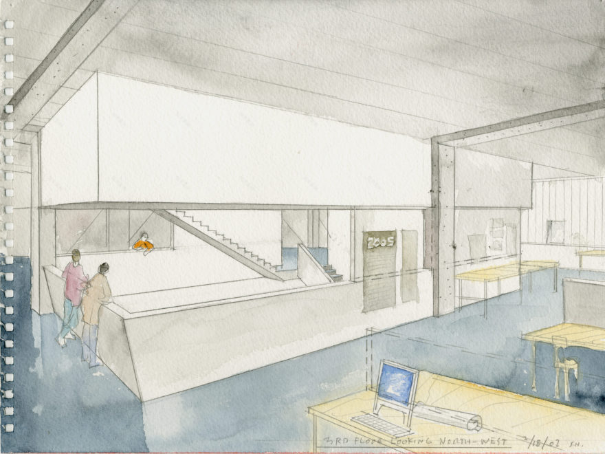 康奈尔大学建筑学院米尔斯坦楼丨美国纽约丨Steven Holl Architects-13