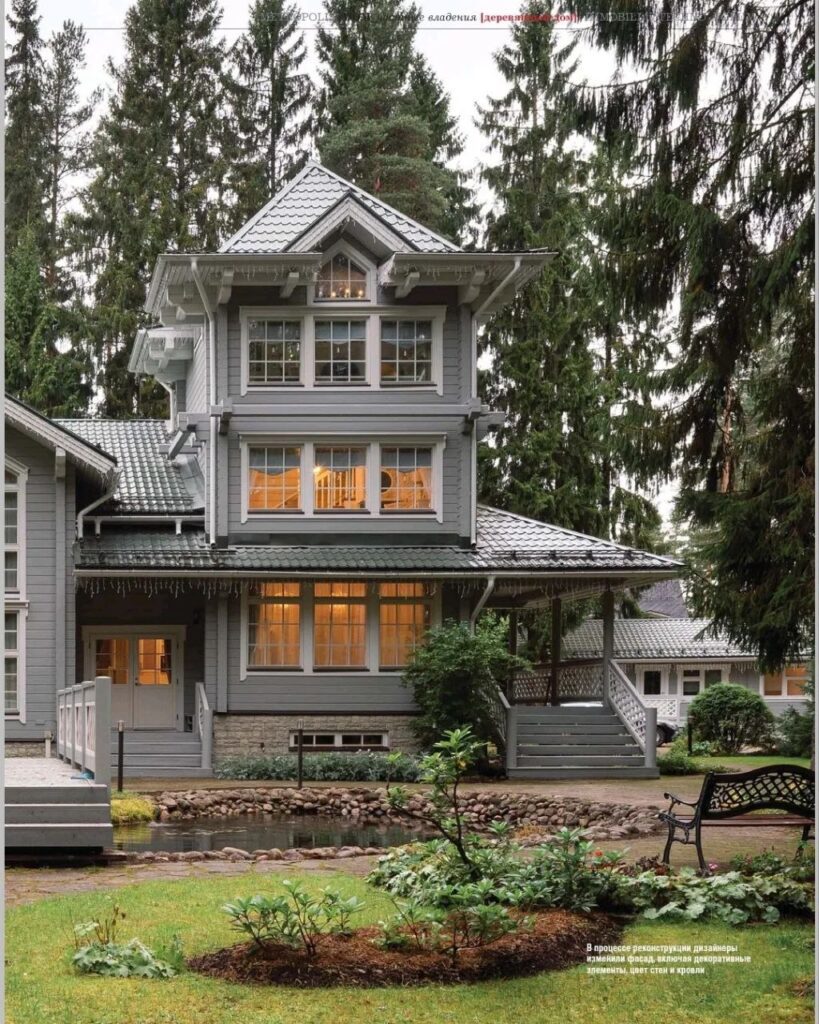 Усадьба в Репино（“雷皮诺庄园”）丨俄罗斯圣彼得堡丨FullHouseDesign（未明确,从标题推测）-8