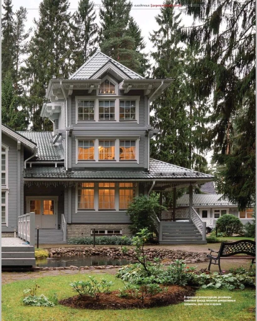 Усадьба в Репино(“雷皮诺庄园”)丨俄罗斯圣彼得堡丨FullHouseDesign(未明确,从标题推测)-8