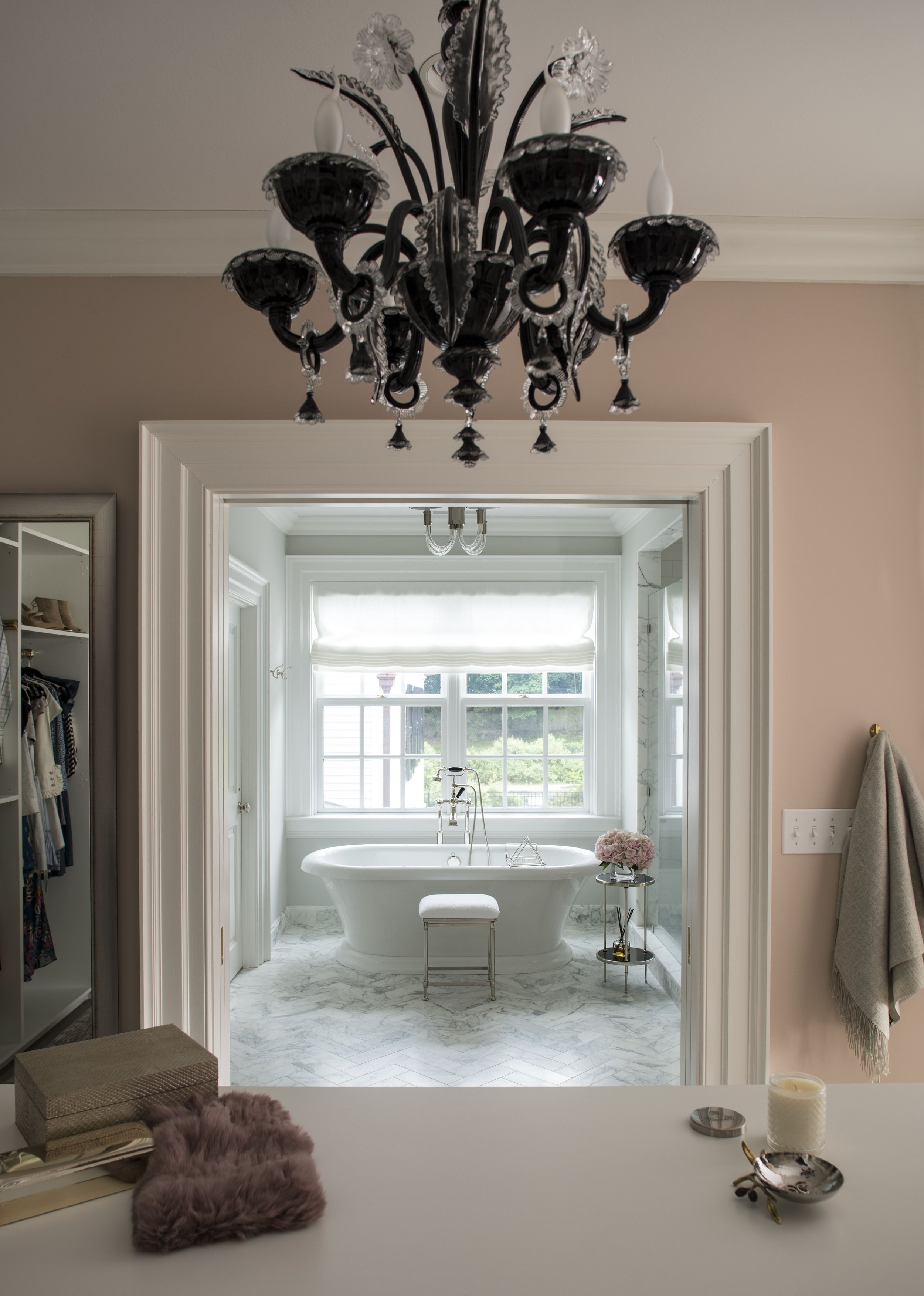 格林威治乔治王时代风格建筑（注：Greenwich是格林威治；Georgian常见指乔治王时代风格的建筑、艺术风格等，这里结合通常搭配逻辑，较合理推测为格林威治的乔治王时代风格建筑，但因缺乏更多语境，该翻译供参考） 丨Kathleen Walsh Interiors（KWI）-38