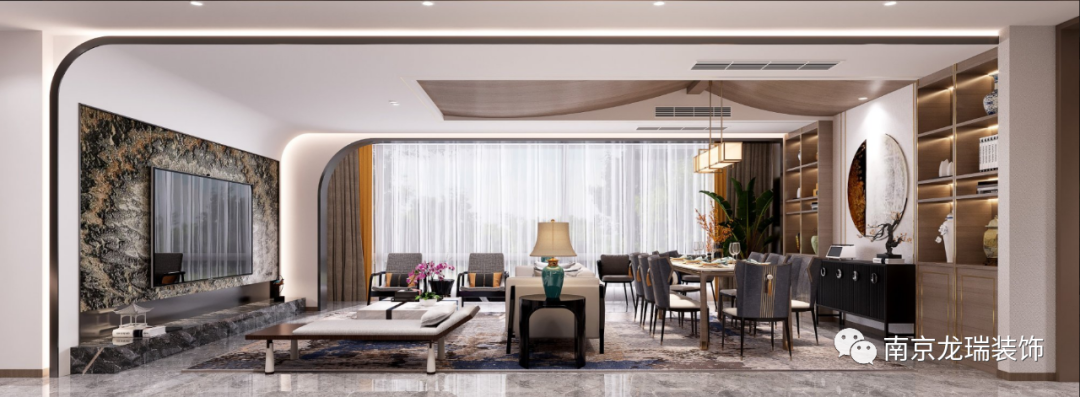 金鼎湾状元府,日式新中式禅意家居空间-62