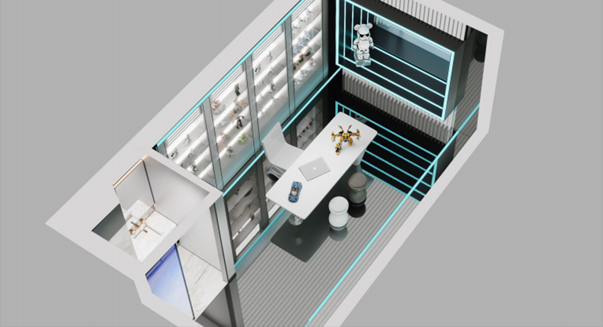金地商置南京江畔都会上城公寓样板间丨中国南京丨禾悉设计-5