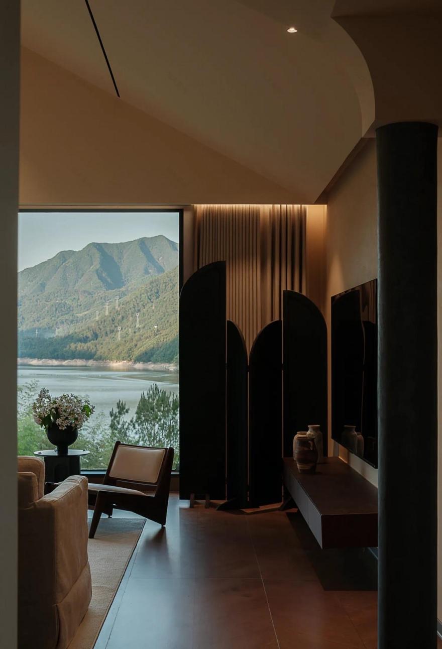 【山水的回响】一场自然栖居的诗意复兴丨中国浙江丨里厘空间设计-17