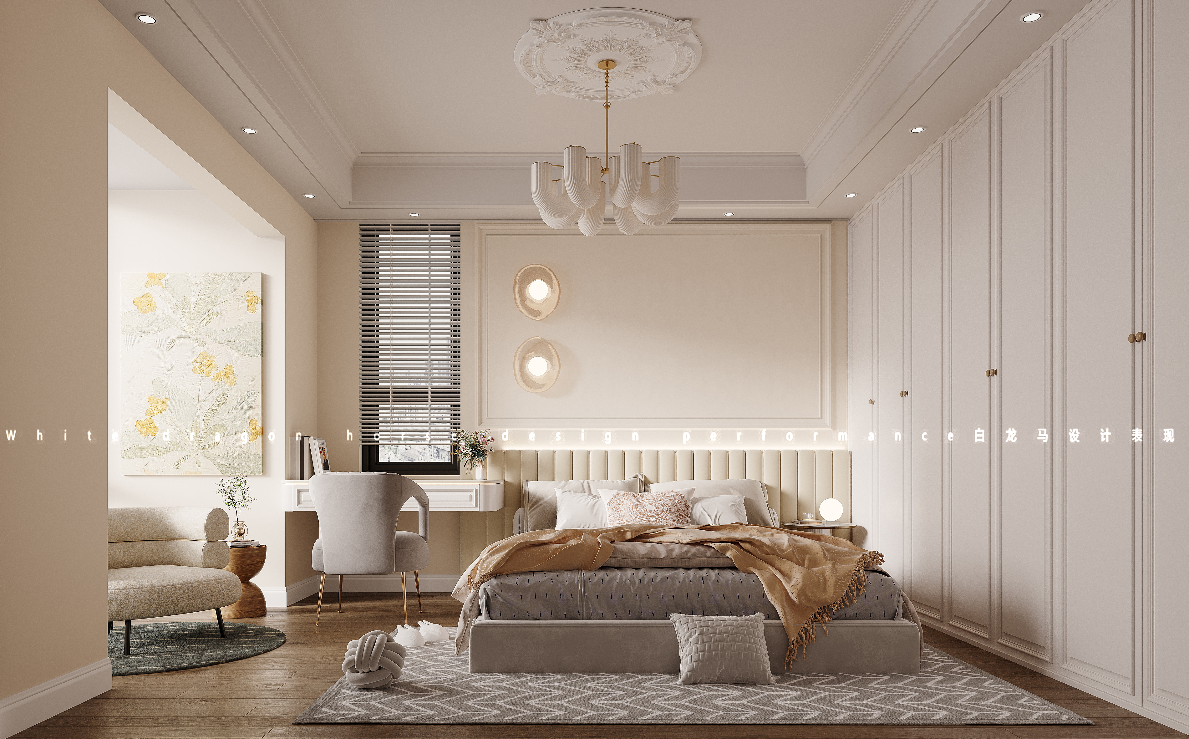 法式风格·白龙马效果图-17